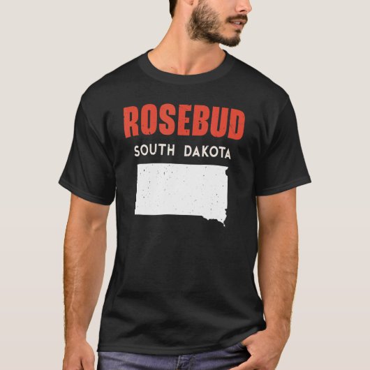 Rosebud South Dakota USA T-shirt (Voorkant)