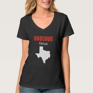 Rosebud Texas Verenigde Staten Amerika Reizen Texa T-shirt