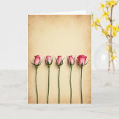 Rosebud Verjaardagskaart Kaart (Gele Bloem)
