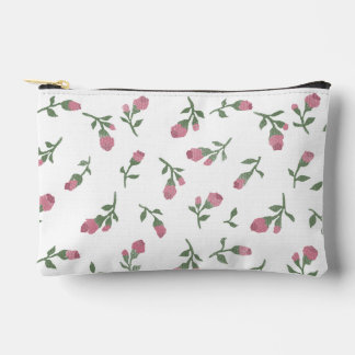 Rosebud Zipper Pouch - Klein Etui