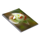rosebuds gloeien notitieboek (Rechterzijde)