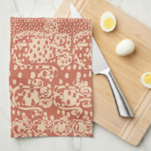 Rosebulbs Cupflowers Theedoek (Quarter Fold)