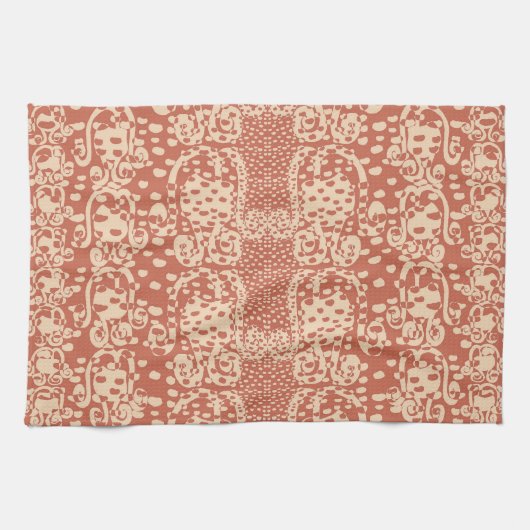 Rosebulbs Cupflowers Theedoek (Horizontaal)