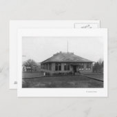 Roseburg, OR Uitzicht West Side Public School Briefkaart (Voorkant / Achterkant)