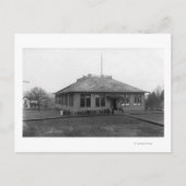 Roseburg, OR Uitzicht West Side Public School Briefkaart (Voorkant)