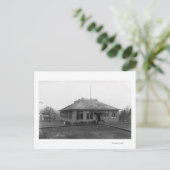 Roseburg, OR Uitzicht West Side Public School Briefkaart (Staand voorkant)