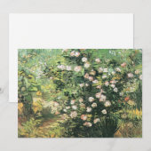 Rosebush in Blossom door Vincent van Gogh Kaart (Voorkant / Achterkant)