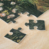 Rosebush in Blossom door Vincent van Gogh Legpuzzel (Zijkant)