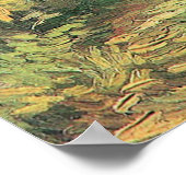 Rosebush in Blossom door Vincent van Gogh Poster (Hoek)