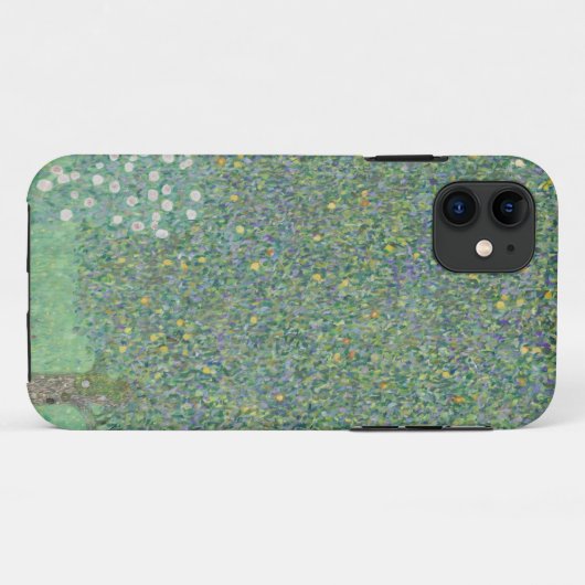 Rosebushes onder de bomen - Gustav Klimt Case-Mate iPhone Case (Achterkant (horizontaal))