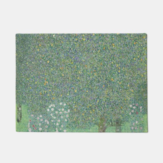 Rosebushes onder de bomen - Gustav Klimt Deurmat (Voorkant)