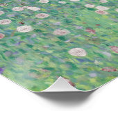 Rosebushes onder de bomen - Gustav Klimt Perfect Poster (Hoek)