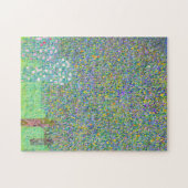 Rosebushes van Gustav Klimt onder het schilderij Legpuzzel (Horizontaal)