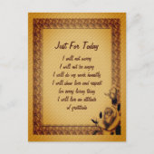 Rosebuuste buisjes, enkel voor vandaag Inspirerend Briefkaart (Voorkant)