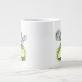Rosecomb Bantammers en Kuikens Grote Koffiekop (Voorkant)