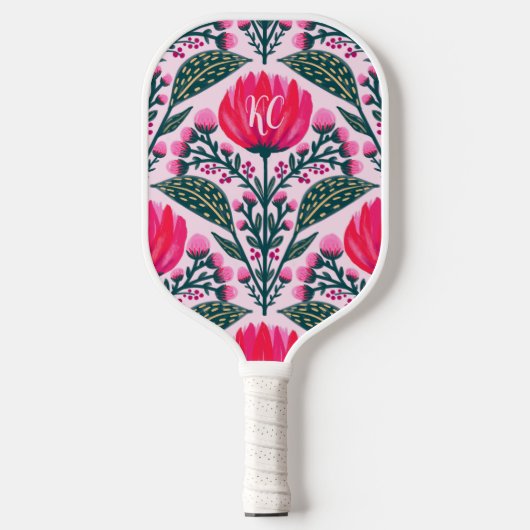 Rosefield Dreams Pickleball Paddle (Voorkant)
