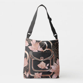 Rosegold Coral Purse AI-kunst Crossbody Tas