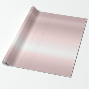 Rosegold Modern Elegant Metallic Look Roos Gold Cadeaupapier