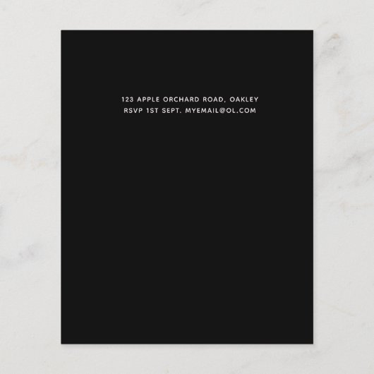 Rosegold WEDDING Girly Pink Floral Glitter Glam (Achterkant)