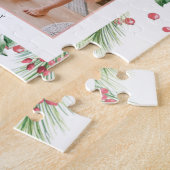 Rosehips & Holly Berries - kerstfoto Legpuzzel (Zijkant)