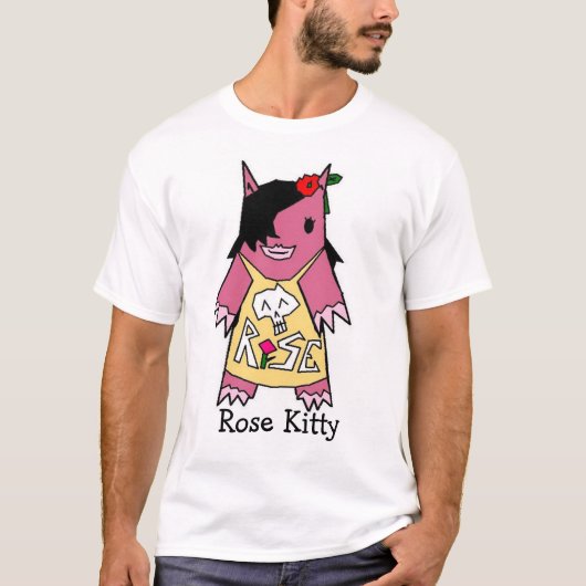 RoseKitty, Roos Kat T-shirt (Voorkant)