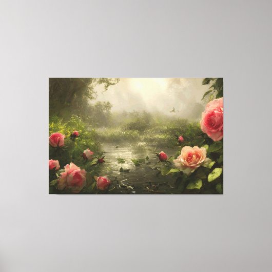 RoseLake - verpakt canvas (Voorkant)