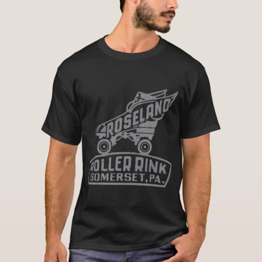 Roseland Roller Rink - Somerset, PA T-shirt (Voorkant)