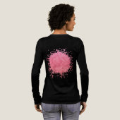 Roselicht Stilte Tri-Blend Shirt (Achterkant)
