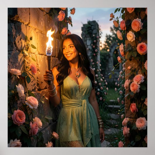 Roselit Twilight Passage of Wonder Poster (Voorkant)