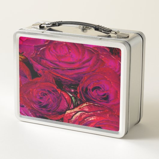 Rosella #129 - Metalen lunchbox (Achterkant)