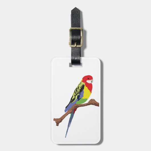 Rosella Bagagelabel (Voorkant verticaal)