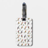 Rosella Bagagelabel (Achterkant verticaal)