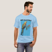 Rosella Parrot Cute Bird in Australia T Shirt (Voorkant volledig)