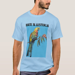 Rosella Parrot Cute Bird in Australia T Shirt