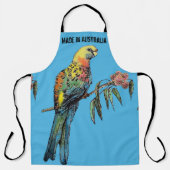 Rosella Parrot-Waterverf gemaakt in Australië Scho Schort (Voorkant)