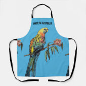 Rosella Parrot-Waterverf gemaakt in Australië Scho Schort (Voorkant)