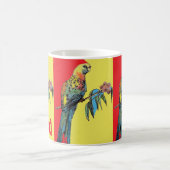 Rosella Parrot Waterverf Papa naam Koffiemok (Center)