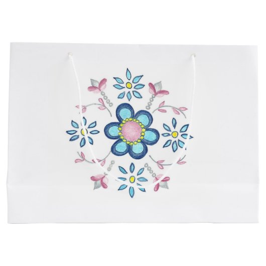 Rosemal Giftbag Large Cadeautasje (Achterkant)