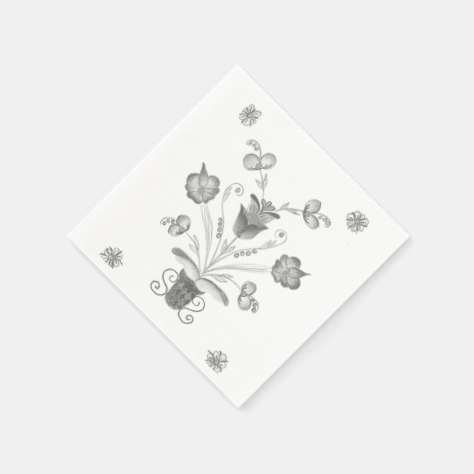 Rosemal Napkin Servet (Hoek)