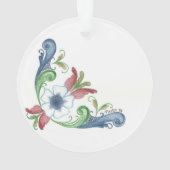 Rosemal Ornament (achterkant)