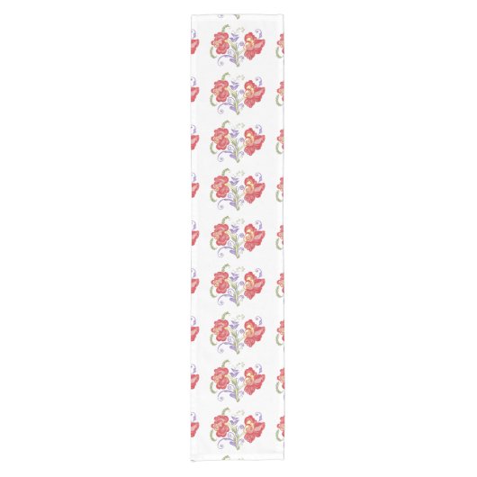 Rosemal Tablerunner Korte Tafelloper (Voorkant)