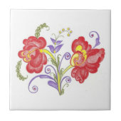 Rosemal Tile Tegeltje (Voorkant)