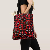 Rosemaling Noorse volks kunst Tote Bag (Dichtbij)