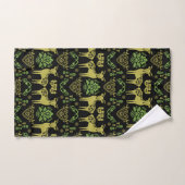 Rosemaling Noorse volkskunst Bad Handdoek (Handdoek)