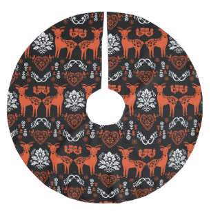 Rosemaling Noorse volkskunst Kerstboom Rok