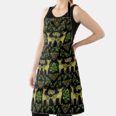 Rosemaling Noorse volkskunst Schort (Insitu)