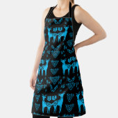 Rosemaling Noorse volkskunst Schort (Insitu)