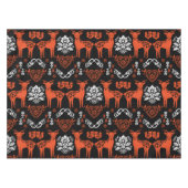 Rosemaling Noorse volkskunst Tafelkleed (Voorkant (Horizontaal))