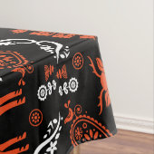 Rosemaling Noorse volkskunst Tafelkleed (Voorbeeld)