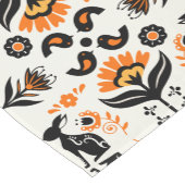 Rosemaling Norwegian Folk Art Korte Tafelloper (Hoek)